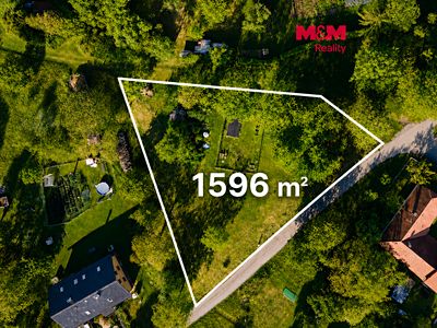 Prodej stavebního pozemku 1596 m²