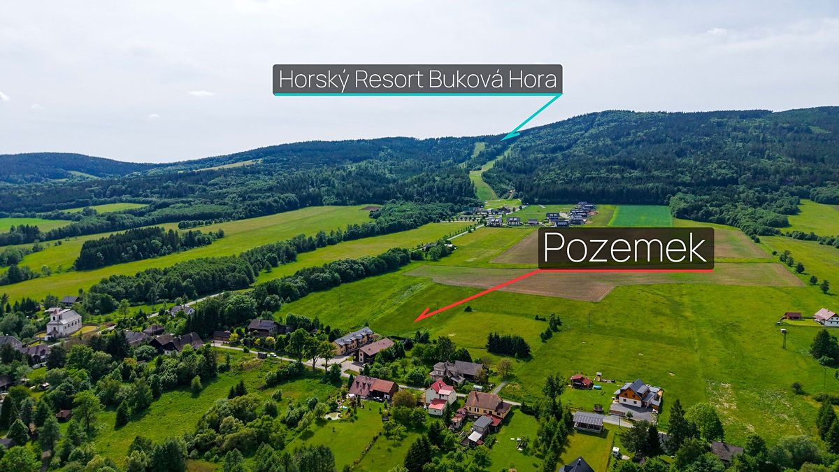 Prodej stavebního pozemku 3948 m² – fotografie 2