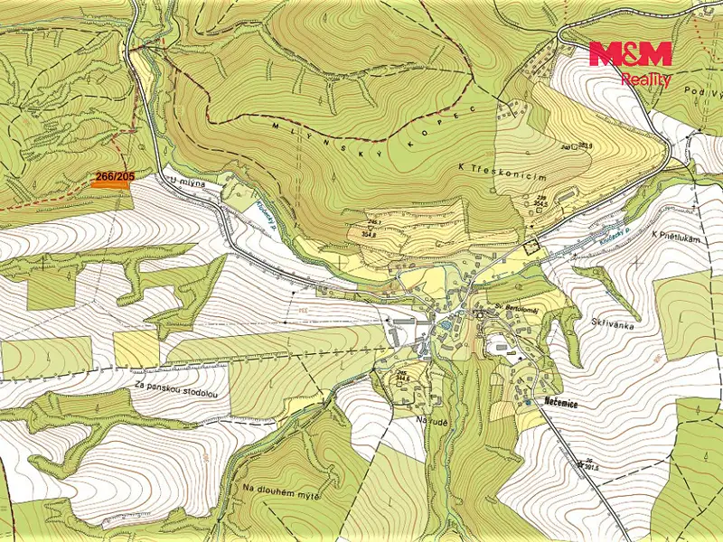 Prodej lesa 13223 m², Tuchořice – náhled fotky 2