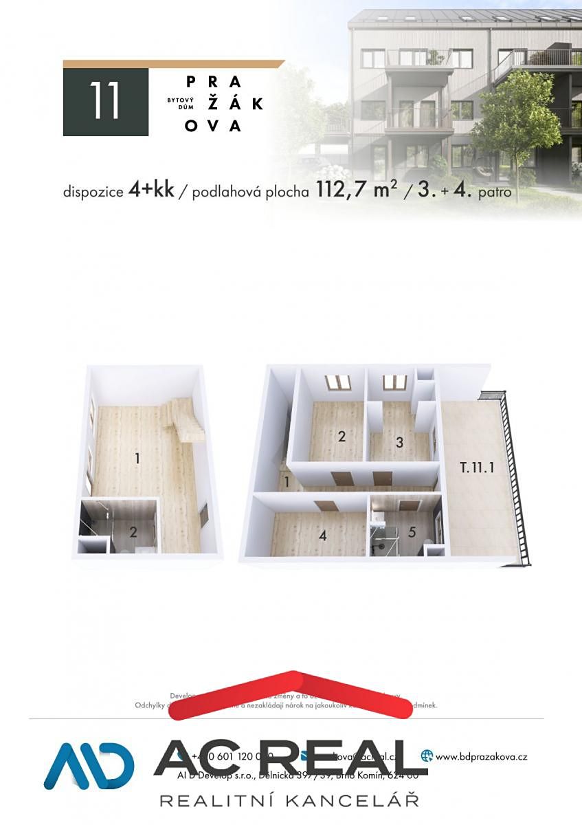 Prodej bytu 4+kk 112 m² – fotografie 3