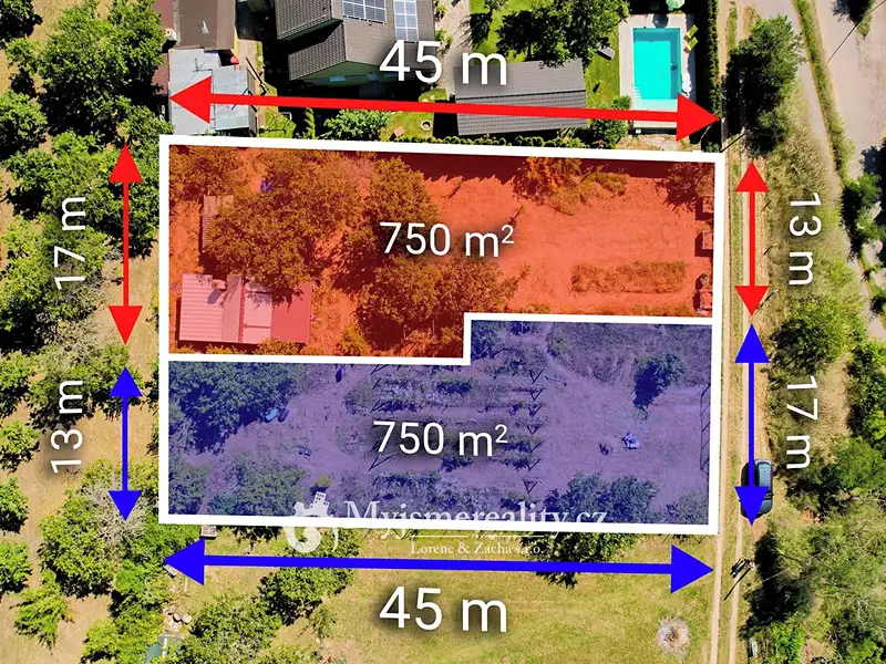 Prodej zahrady 750 m², Nový Šaldorf-Sedlešovice – náhled fotky 3