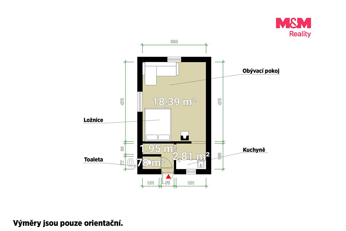 Prodej chaty 34 m², pozemek 34 m² – fotografie 5
