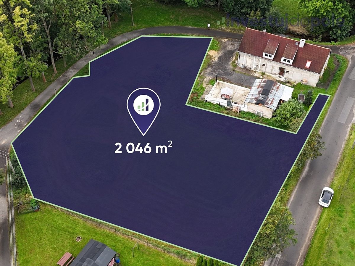 Prodej stavebního pozemku 2046 m²