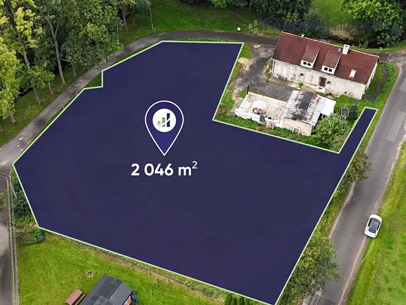 Prodej stavebního pozemku 2046 m², Dolní Řasnice – náhled fotky 1