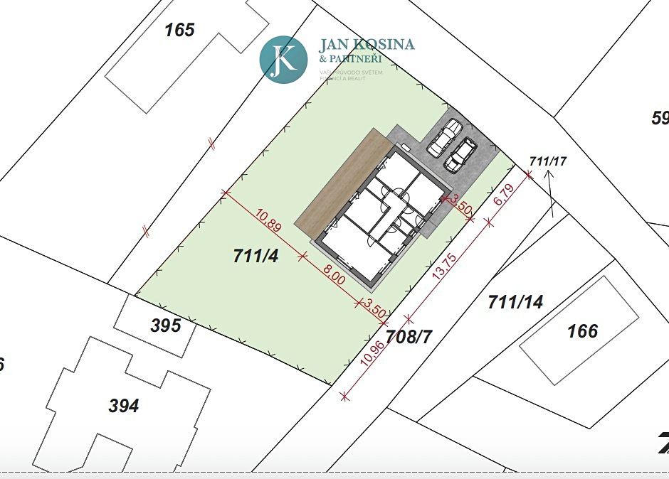 Prodej stavebního pozemku 816 m² – fotografie 4