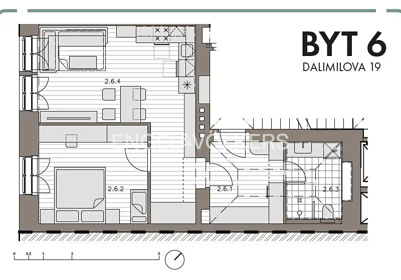 Prodej bytu 2+kk 55 m², Praha – náhled fotky 3