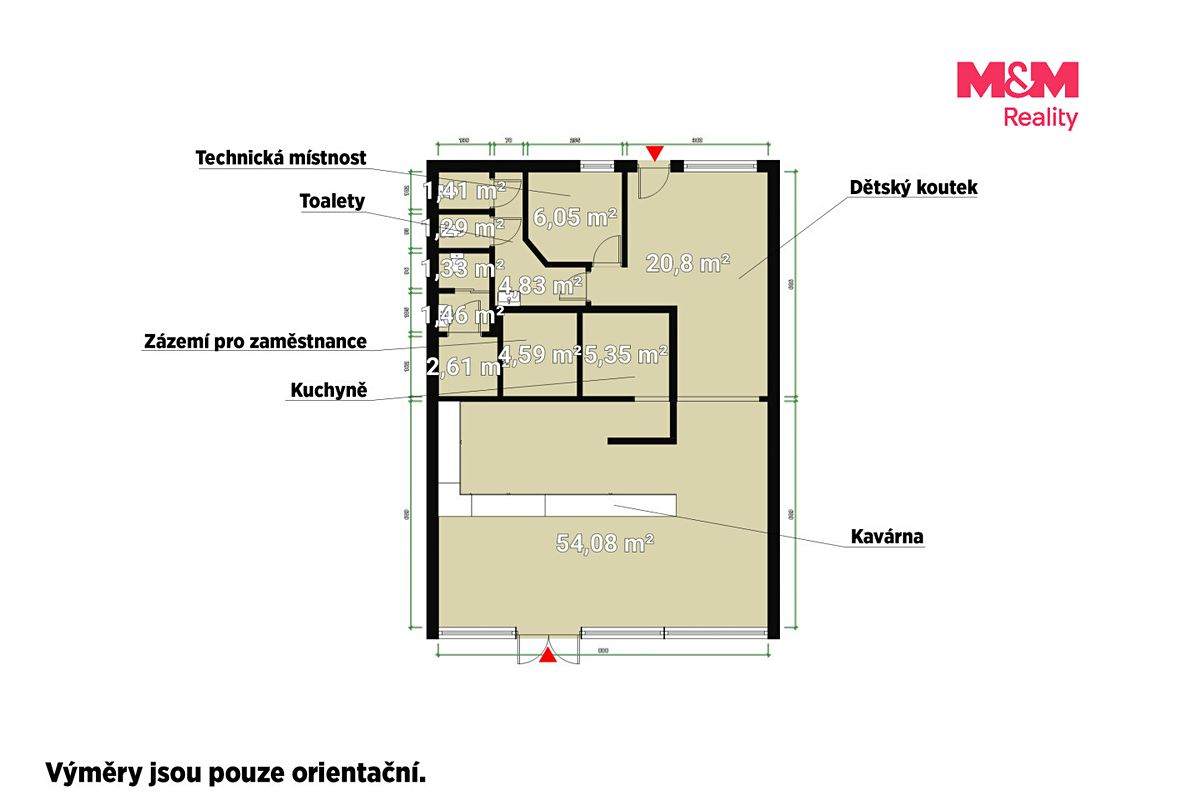 Pronájem restaurace 100 m² – fotografie 4