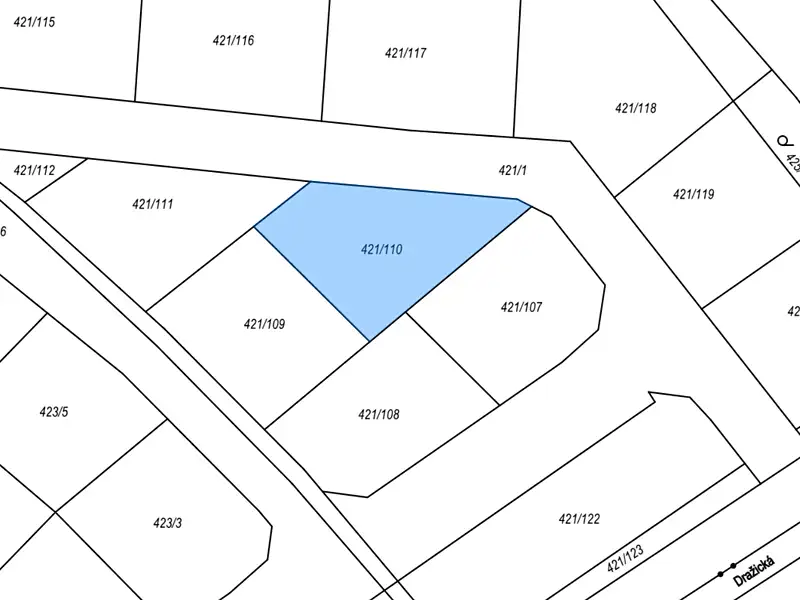 Prodej stavebního pozemku 627 m², Benátky nad Jizerou – náhled fotky 3