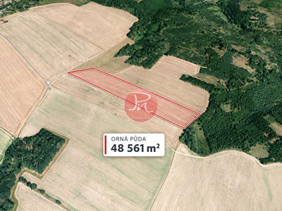 Prodej  pole 48 561 m²