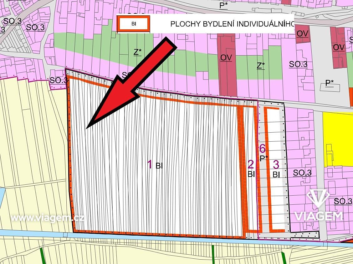 Prodej stavebního pozemku 1324 m² – fotografie 2
