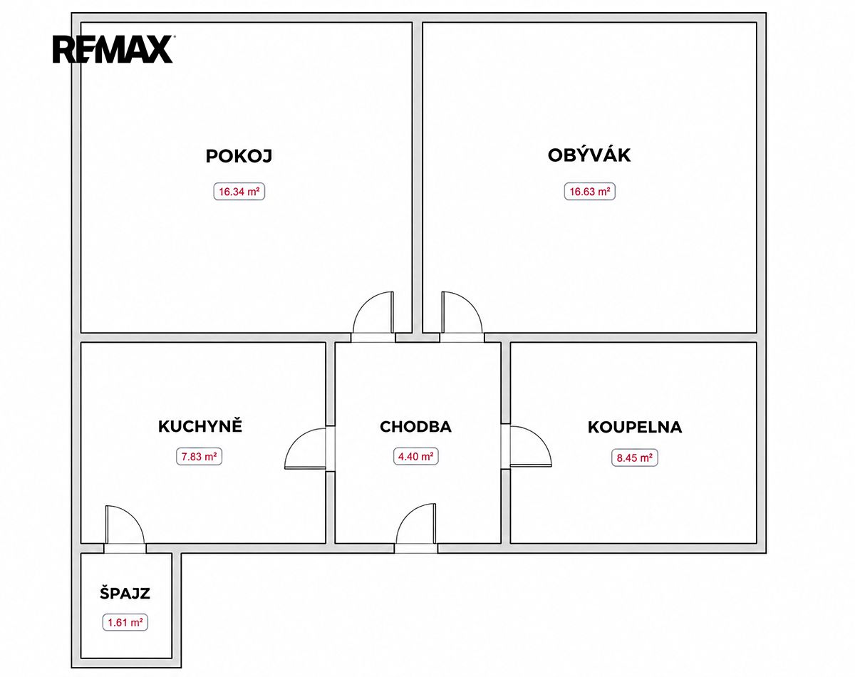 Prodej rodinného domu 56 m², pozemek 247 m² – fotografie 2
