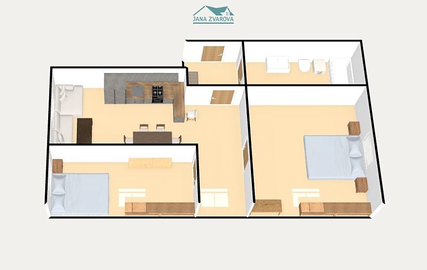 Prodej bytu 2+kk 71 m² – fotografie 4