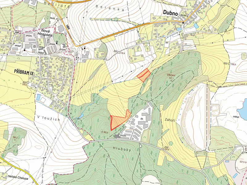 Prodej pole 9696 m², Dubno – náhled fotky 2