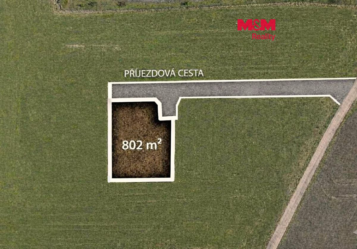 Prodej stavebního pozemku 802 m²