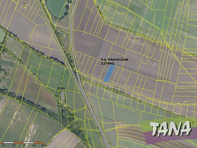 Prodej  pole 21 182 m²