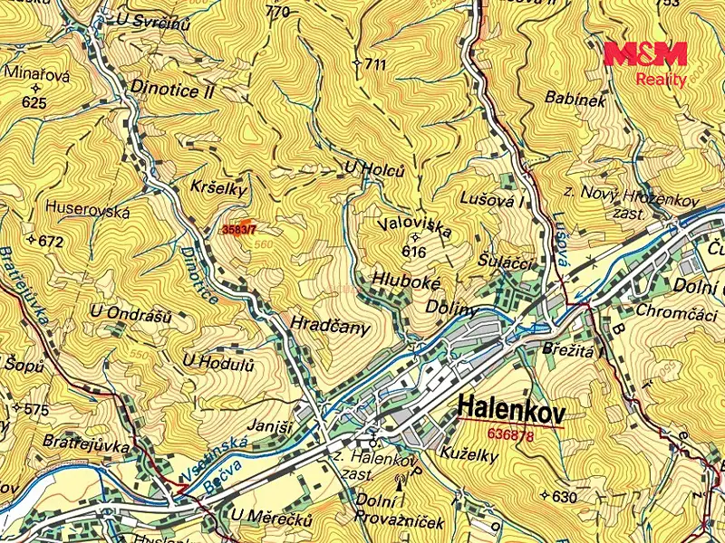 Prodej louky 4840 m², Halenkov – náhled fotky 2