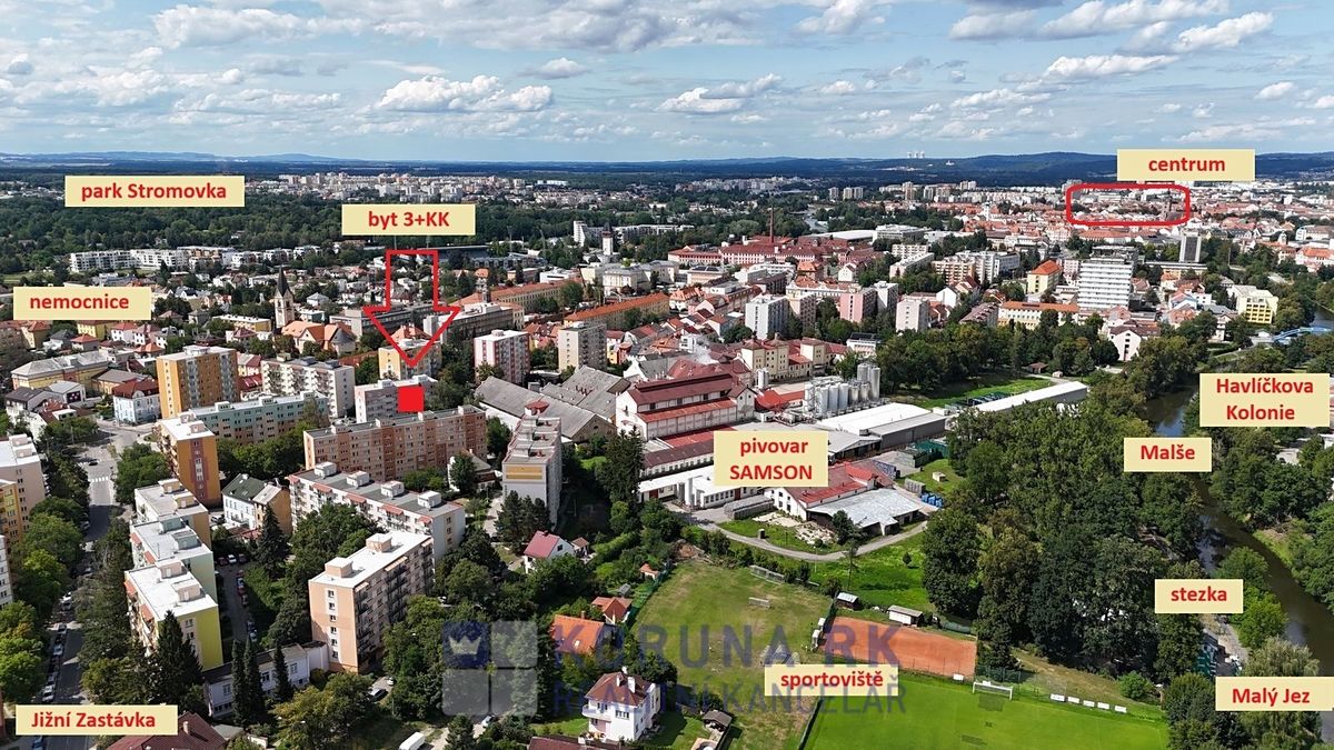 Prodej bytu 3+kk 52 m²