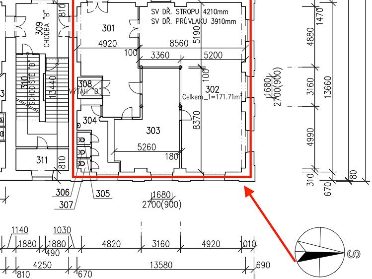 Pronájem komerčního prostoru, 122 m² (1 z 16)