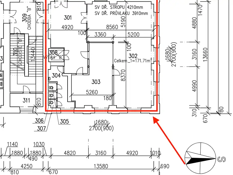 Pronájem obchodního prostoru 122 m², Šternberk – náhled fotky 1
