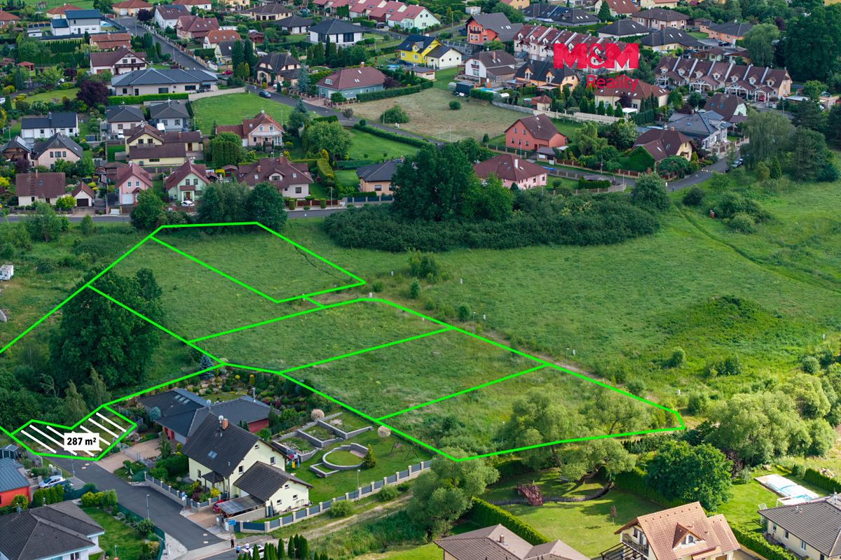 Prodej stavebního pozemku 287 m², Jenišov – fotka 1 z 3