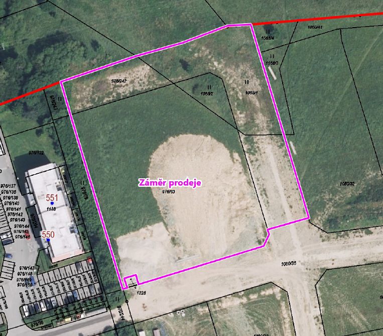 Prodej komerčního pozemku 8033 m², Ústí nad Orlicí – fotka 1 z 3