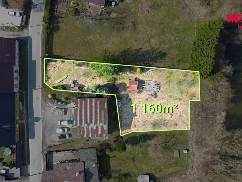 Prodej stavebního pozemku 1160 m², Loštice – náhled fotky 3