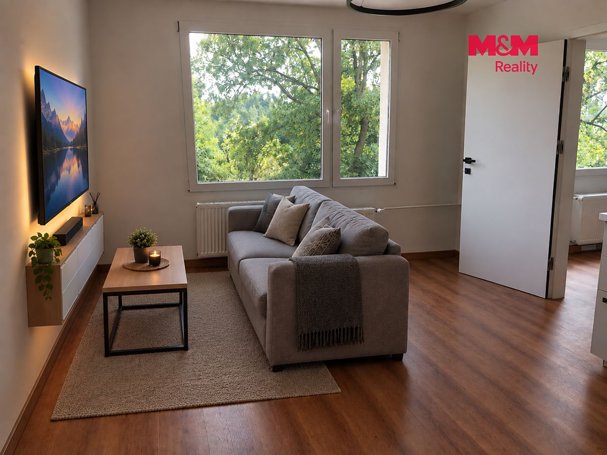 Pronájem bytu 2+kk 38 m² – fotografie 4