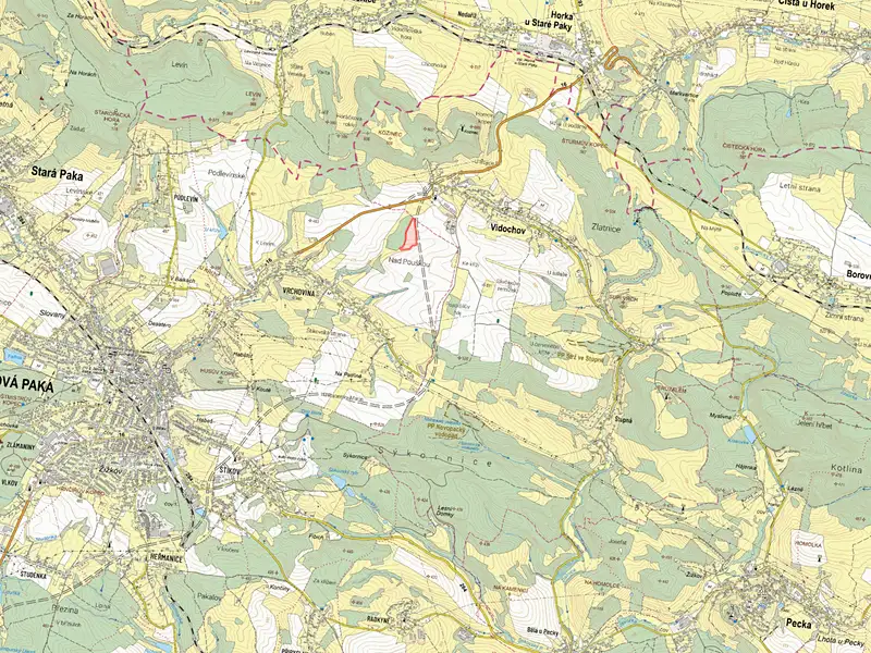 Prodej pole 26209 m², Nová Paka – náhled fotky 2