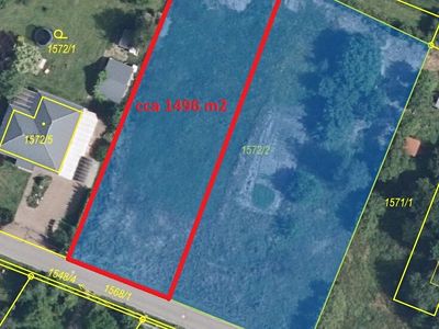 Prodej stavebního pozemku 1496 m²
