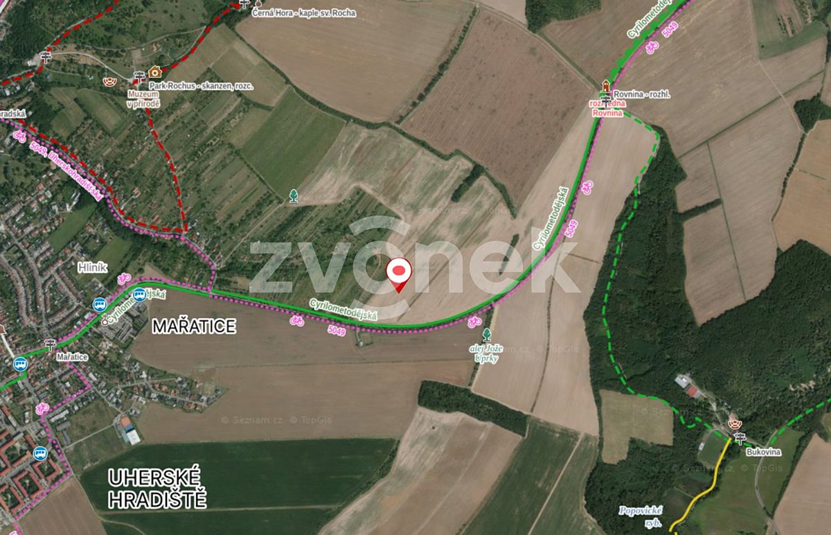 Prodej stavebního pozemku 4041 m² – fotografie 3
