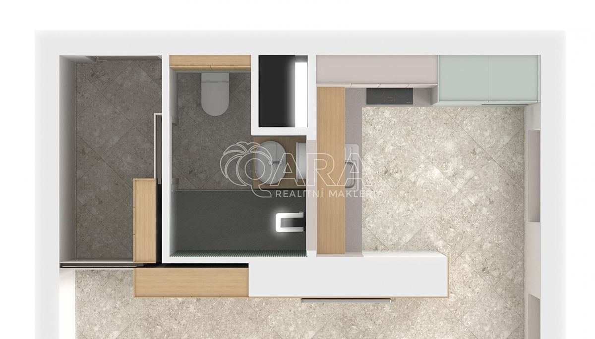 Pronájem bytu 1+1 33 m² – fotografie 2