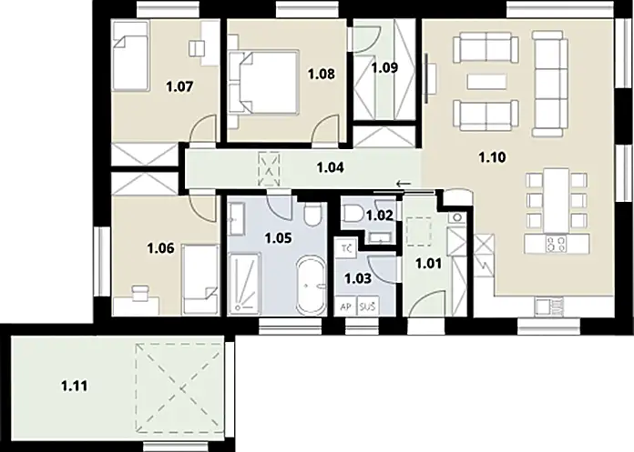 Prodej stavebního pozemku 963 m², Svémyslice – náhled fotky 3