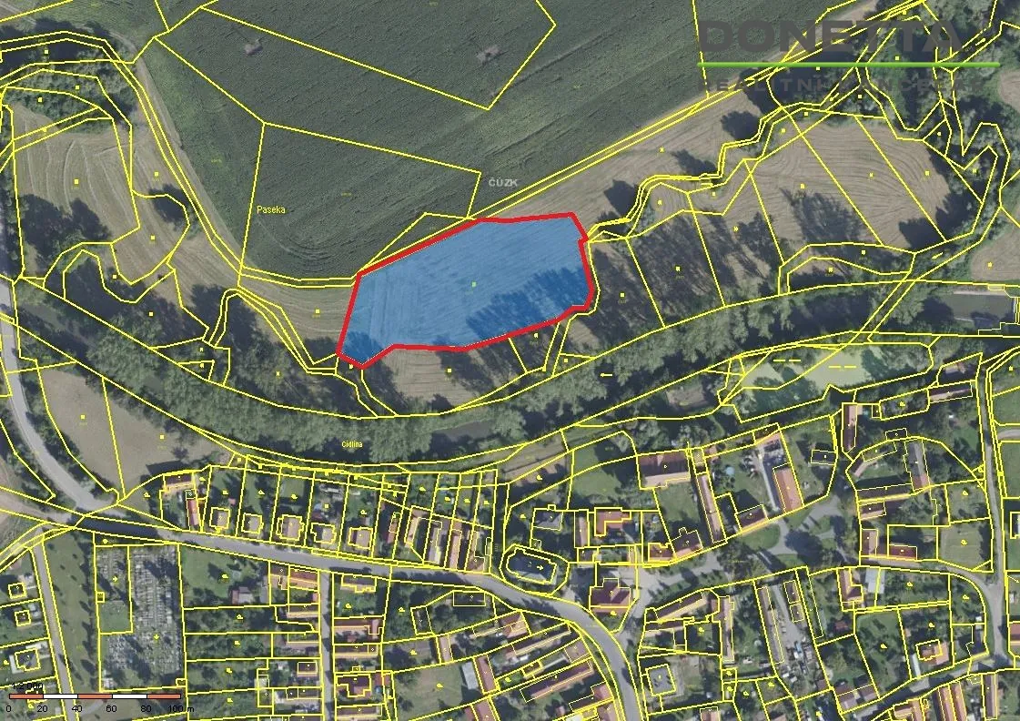 Prodej pole 55496 m²