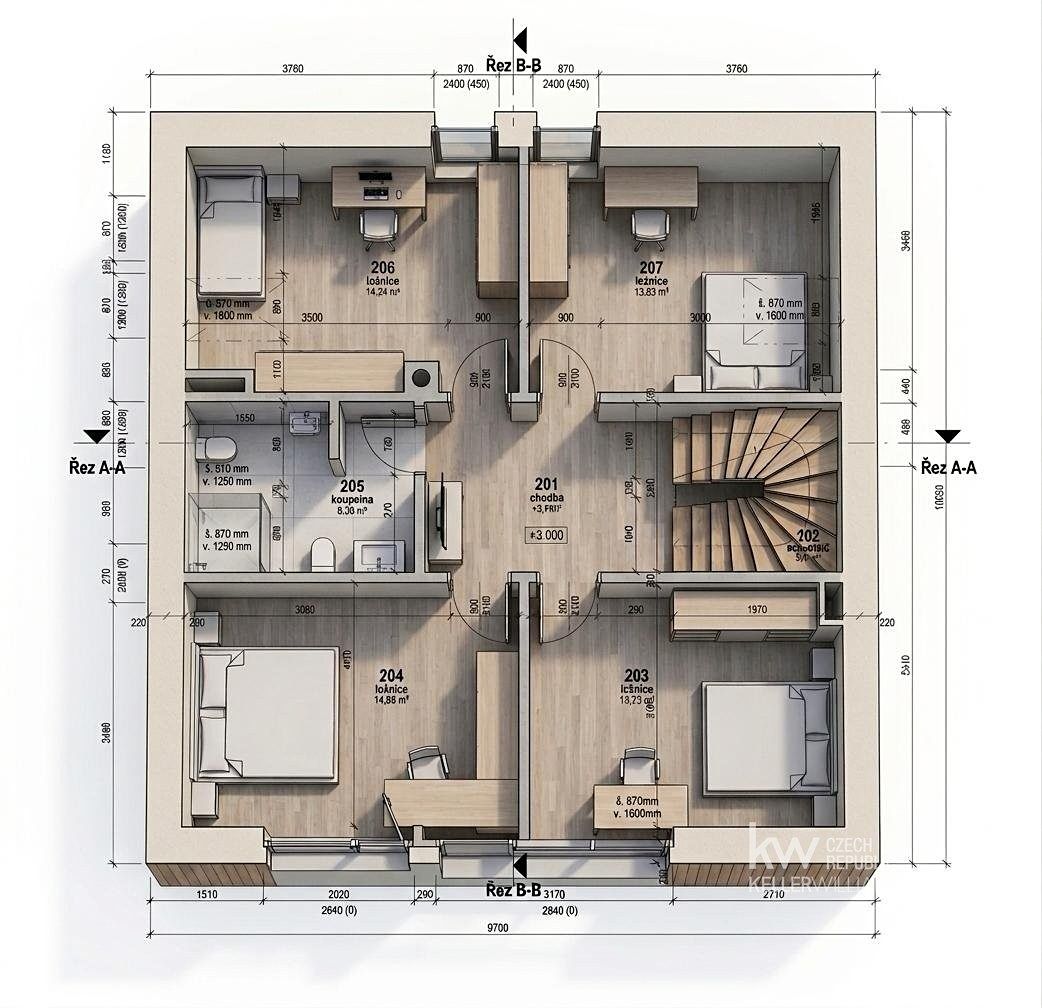 Prodej rodinného domu 147 m², pozemek 1066 m² – fotografie 5
