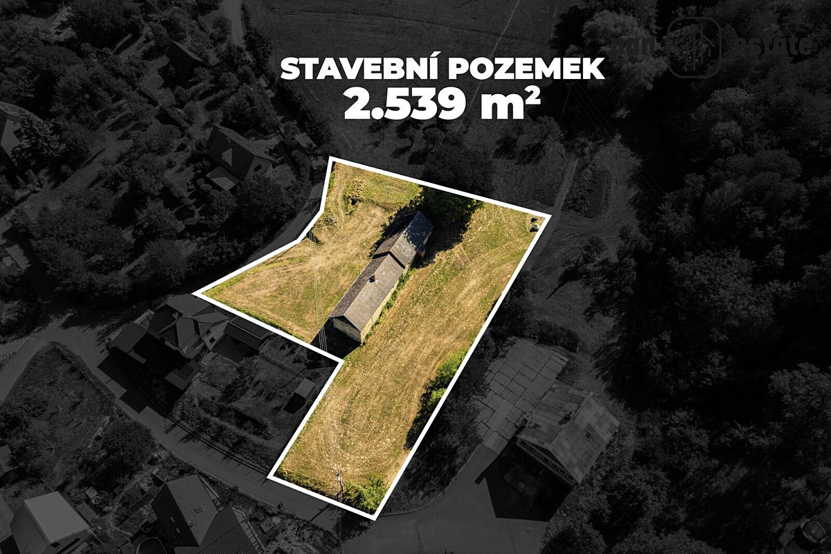 Prodej stavebního pozemku 2539 m² – fotografie 2