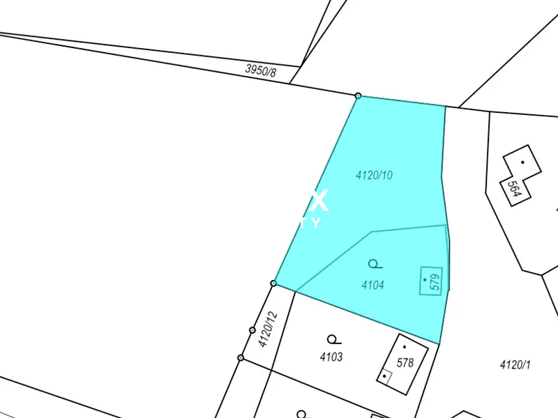 Prodej stavebního pozemku 890 m², Týnec nad Sázavou – náhled fotky 2