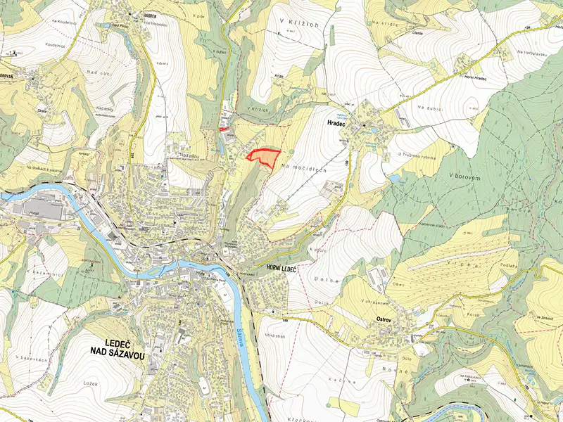 Prodej louky 22044 m², Ledeč nad Sázavou – náhled fotky 2