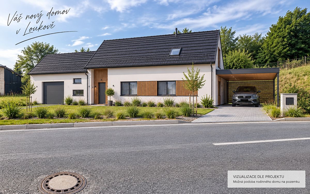 Prodej stavebního pozemku 381 m² – fotografie 3
