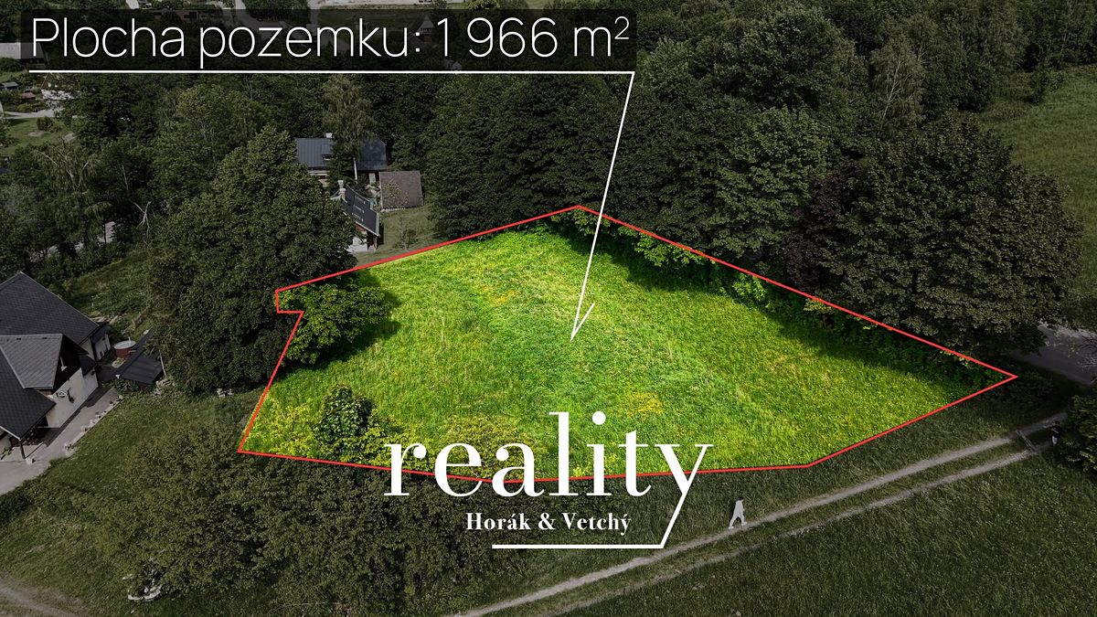 Prodej stavebního pozemku 983 m² – fotografie 3