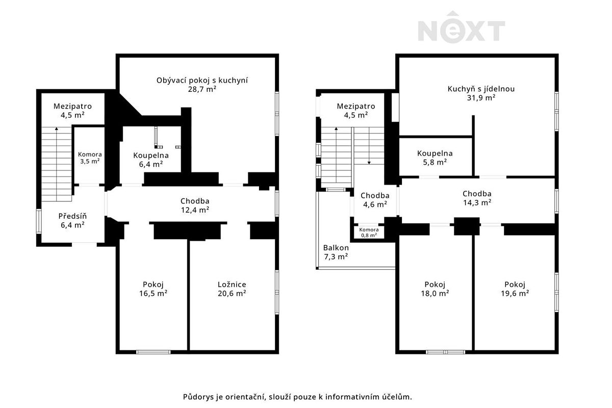 Prodej rodinného domu 206 m², pozemek 626 m² – fotografie 3
