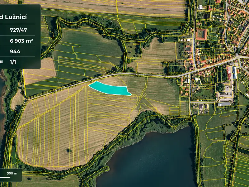 Prodej pole 6903 m², Lomnice nad Lužnicí – náhled fotky 1