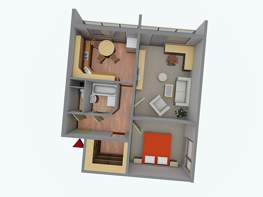 Prodej bytu 2+1 56 m² – fotografie 3