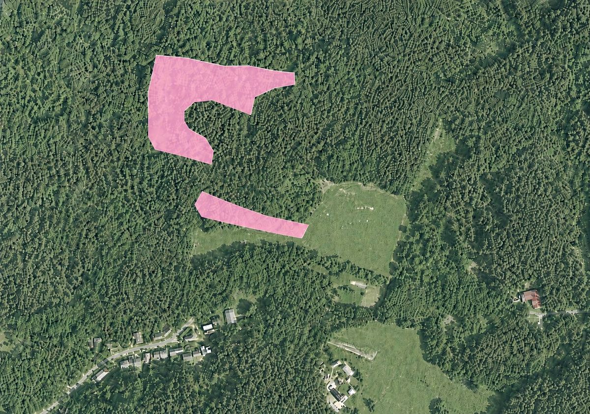 Prodej louky 16229 m², Boseň – fotka 1 z 3