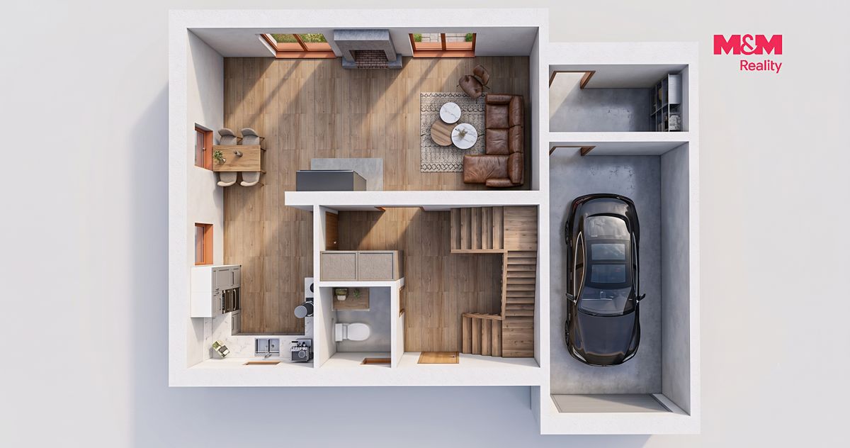 Prodej rodinného domu 148 m², pozemek 500 m² – fotografie 3