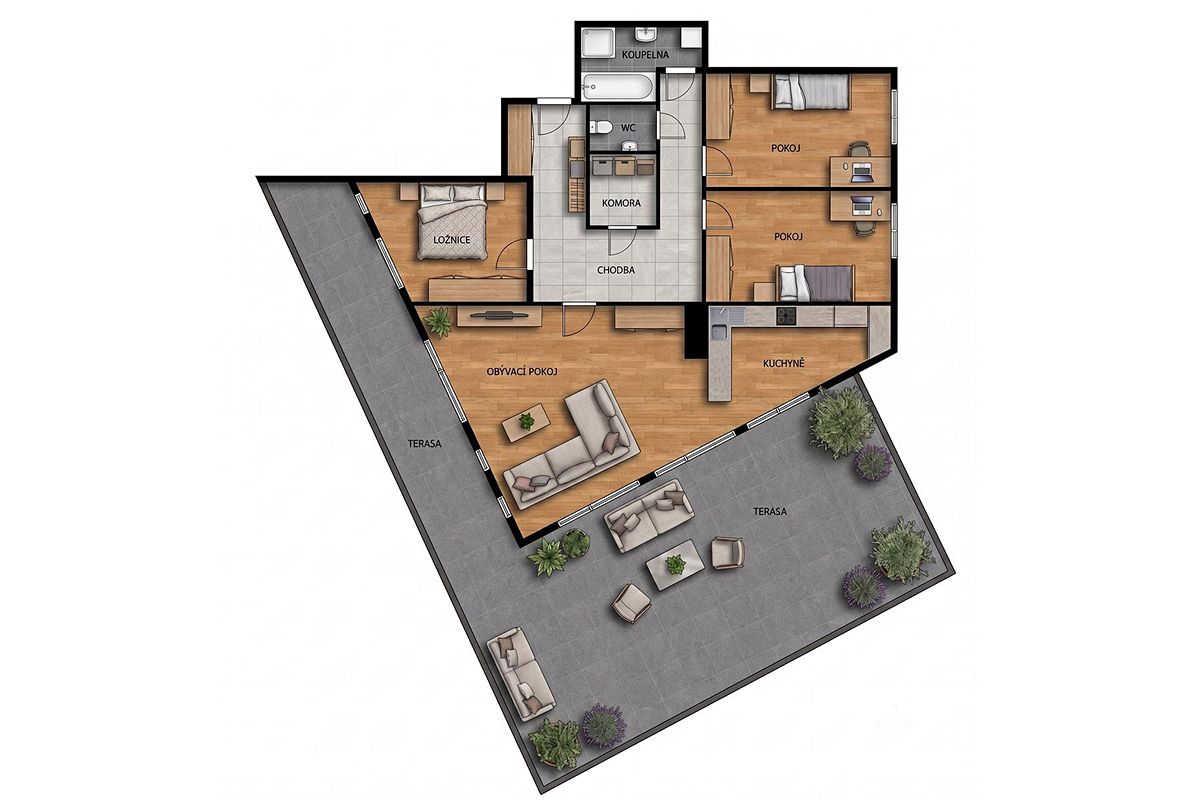 Prodej bytu 4+kk 189 m² – fotografie 5