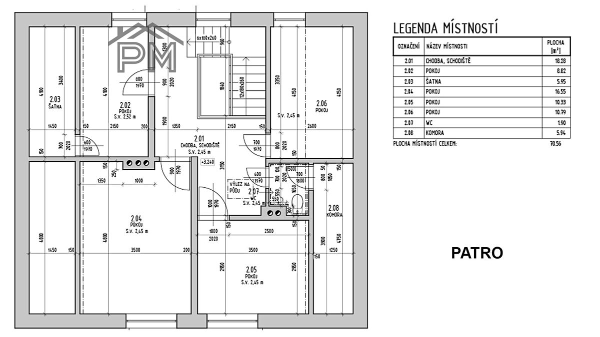 Prodej rodinného domu 244 m², pozemek 1993 m² – fotografie 5