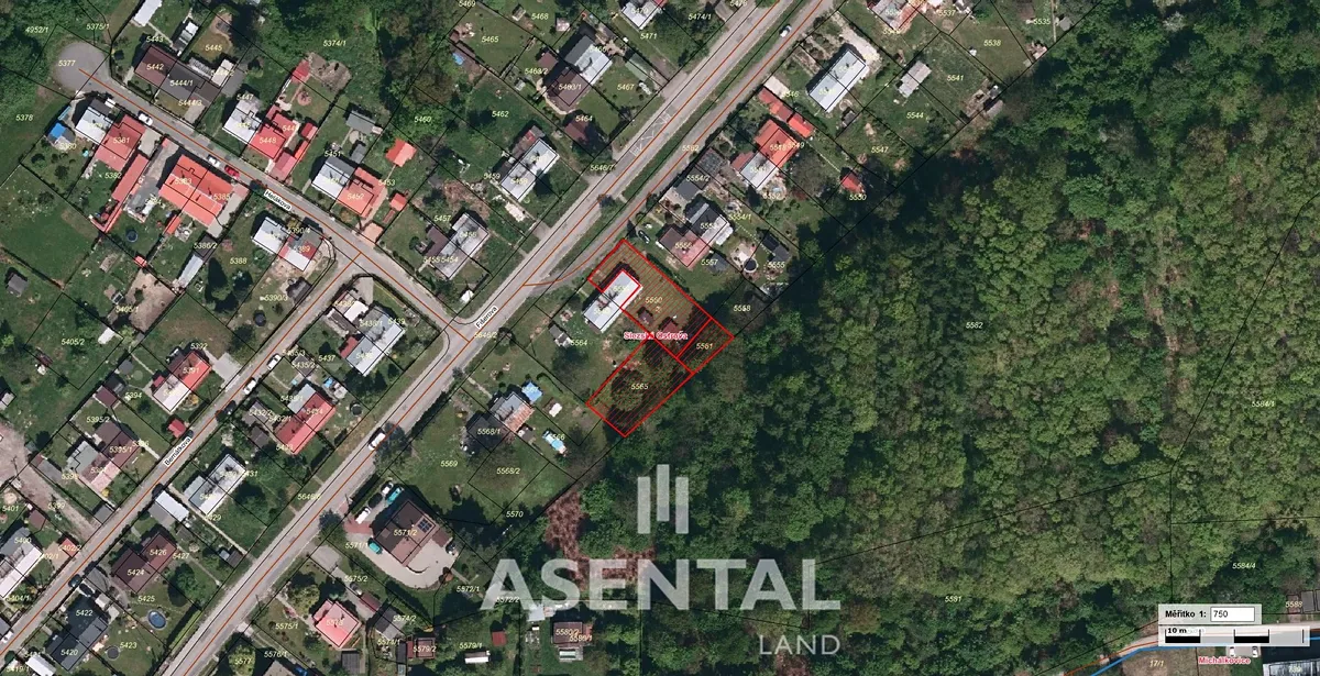Prodej stavebního pozemku 1010 m²