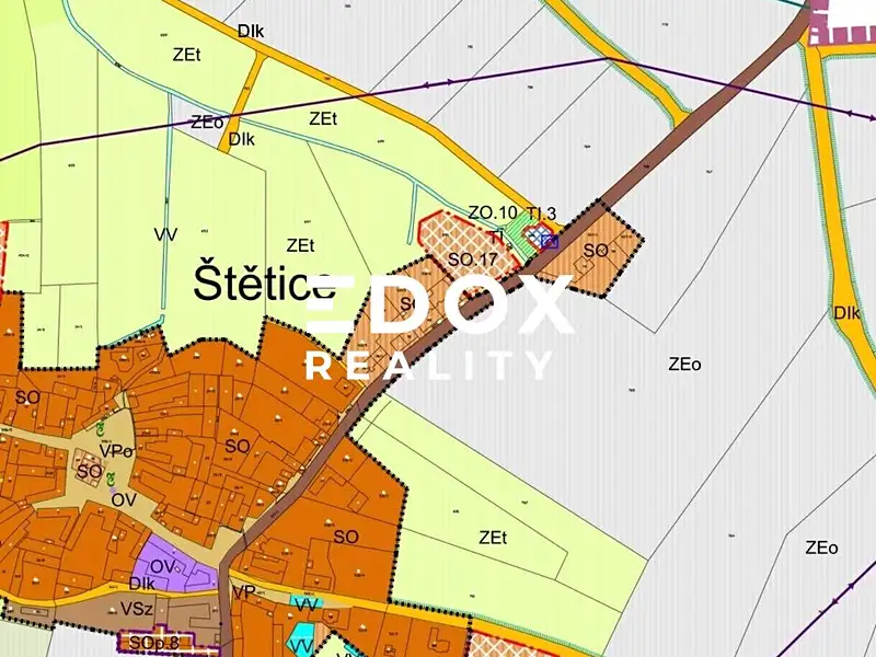 Prodej stavebního pozemku 8654 m², Ražice – náhled fotky 2