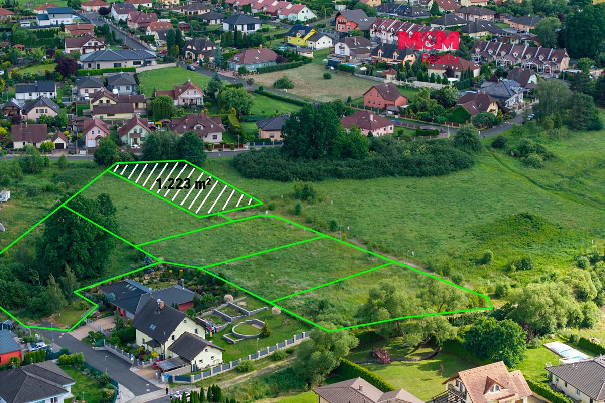 Prodej stavebního pozemku 1223 m², Jenišov – fotka 1 z 3