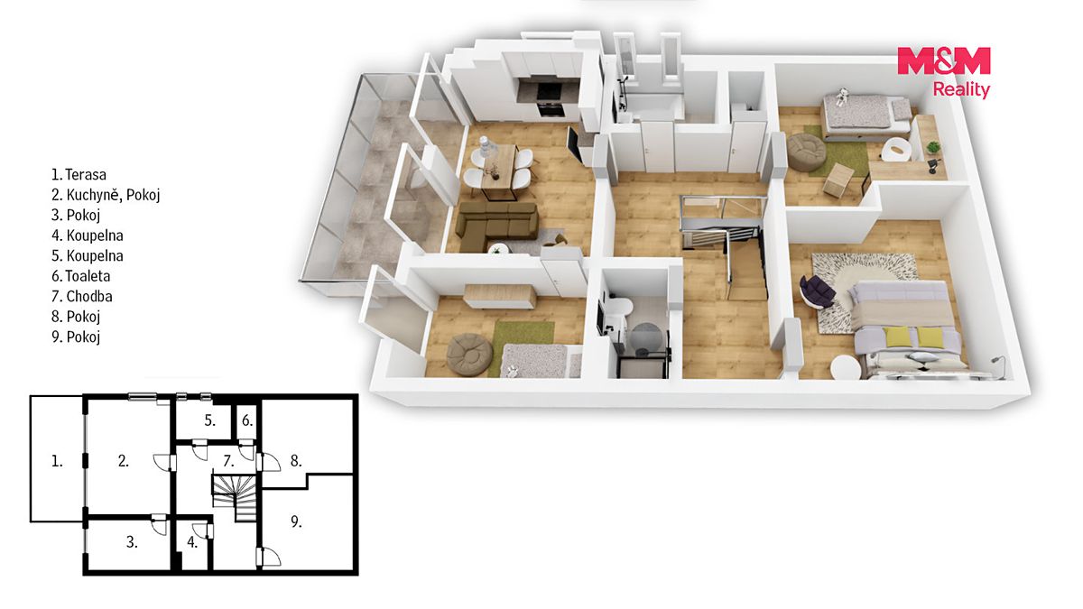 Prodej rodinného domu 112 m², pozemek 120 m² – fotografie 5